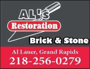 Al;s Restoration Brick and Stone Logo