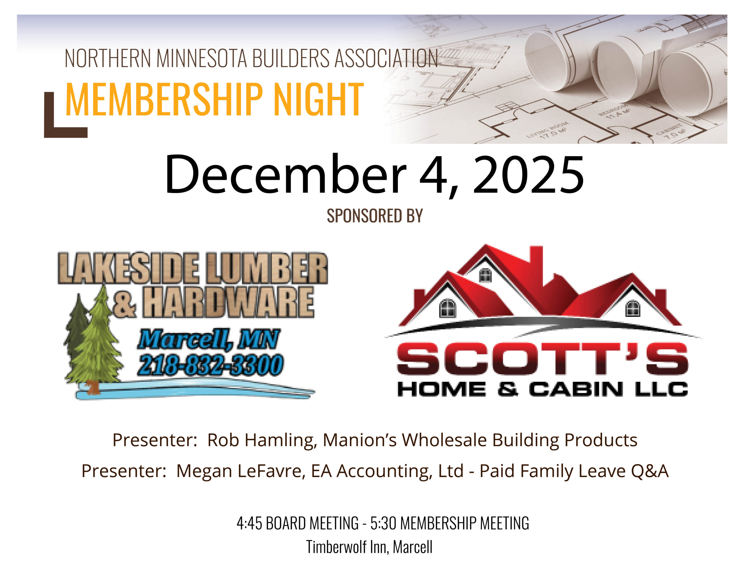 December Membership Night 2025 December Membership Night 2025