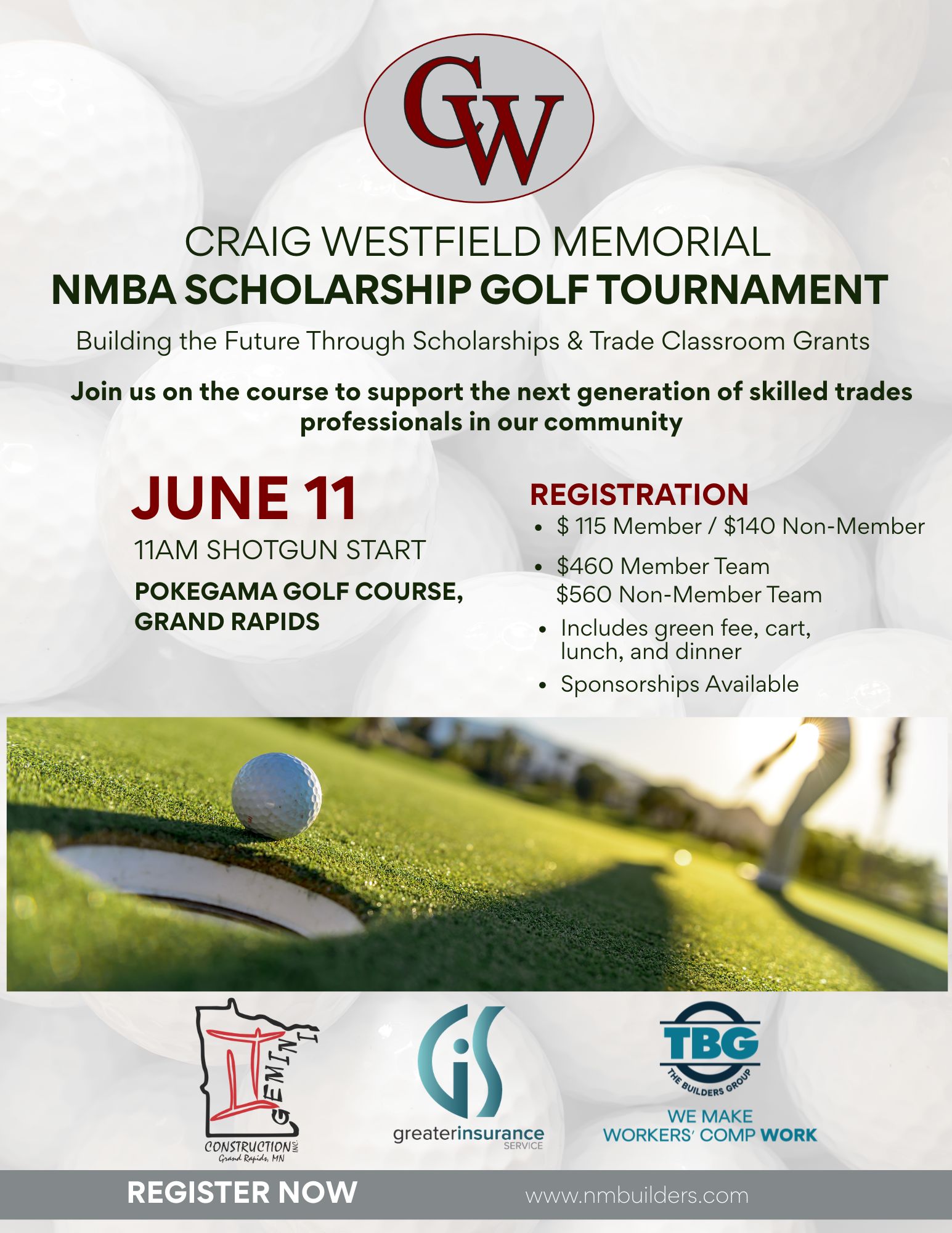 2026 Golf Tournament Flyer2