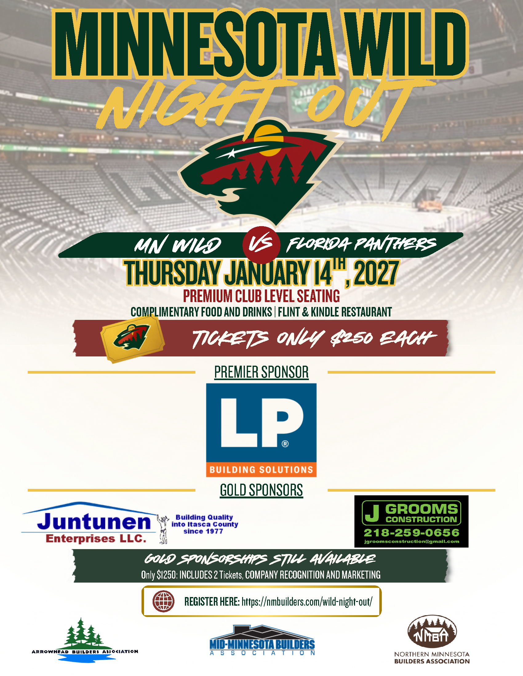 MN Wild Night Out Flyer 2026