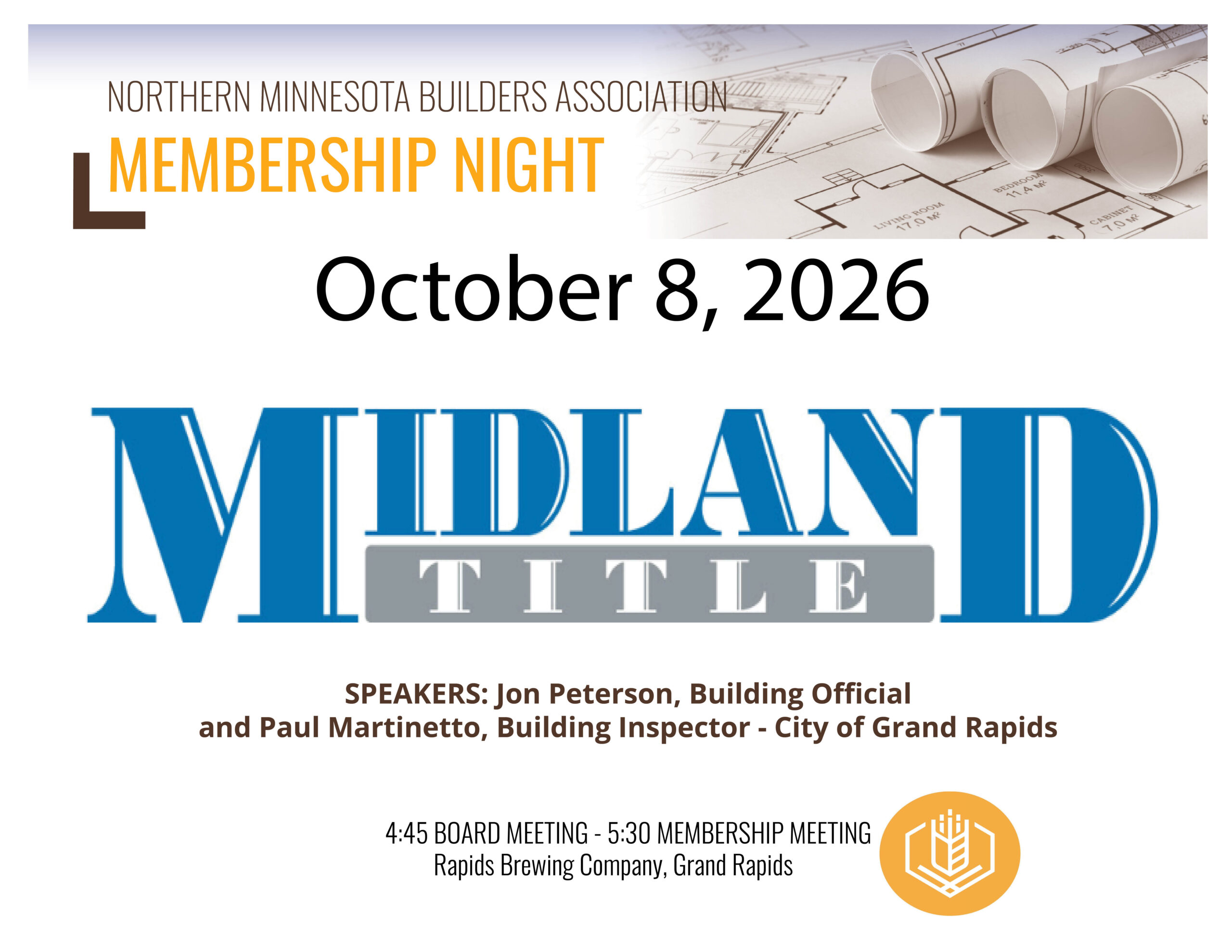 October Membership Night